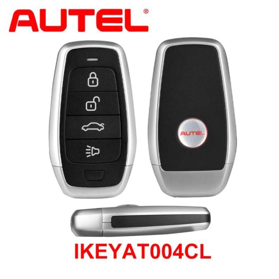 Autel Car Universal Smart Key Programmable Key Fob (IKEYAT004CL)